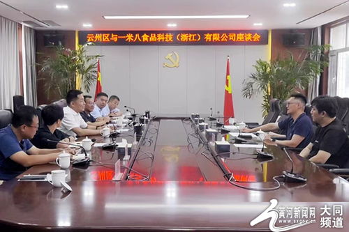 云州区与一米八食品科技 浙江 北京和光同程文化传媒 观致 北京 文化传媒举行座谈会